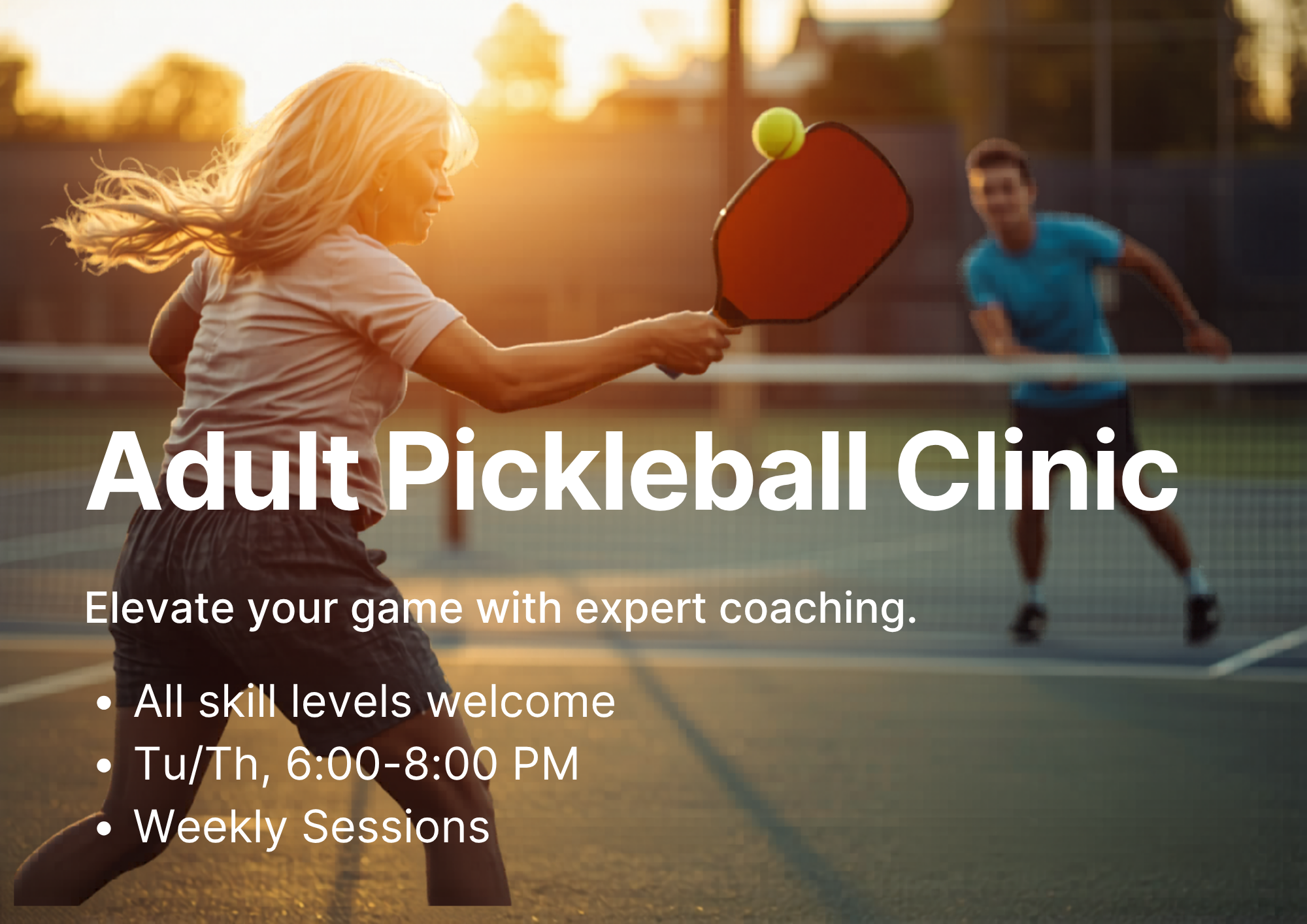 Adult Pickleball Clinic
