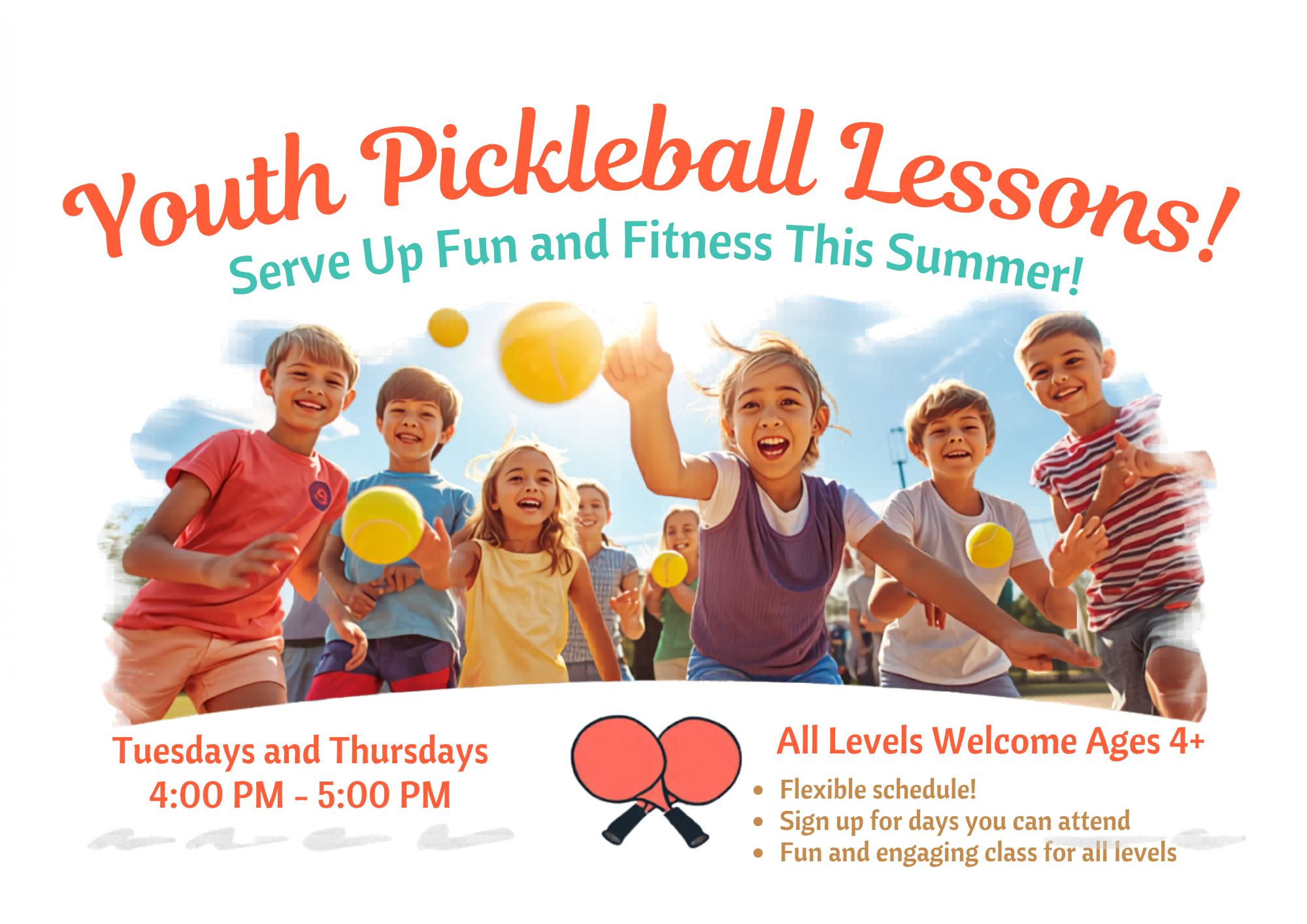 Youth Pickleball Lessons Flyer_Updated
